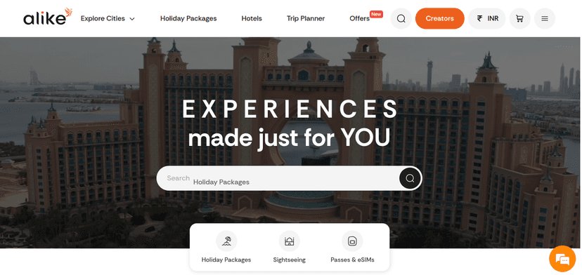 Alike.io – Travel Creator Platform