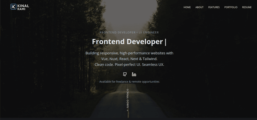 Keynull – Personal Portfolio